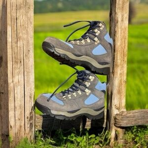 EMS,Woman,Easter Mountain, Sports Sneakers, Gray-Blue, Sz 8, Lace Up, Hiking.!